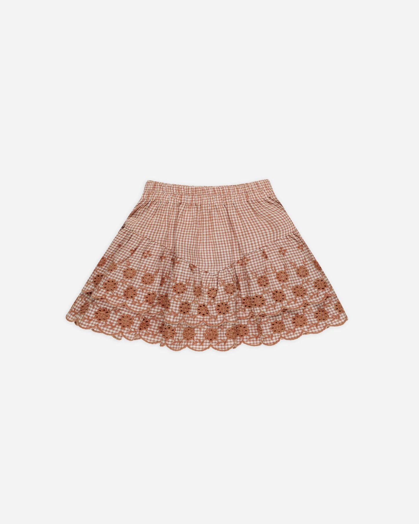 Tiered Mini Skirt