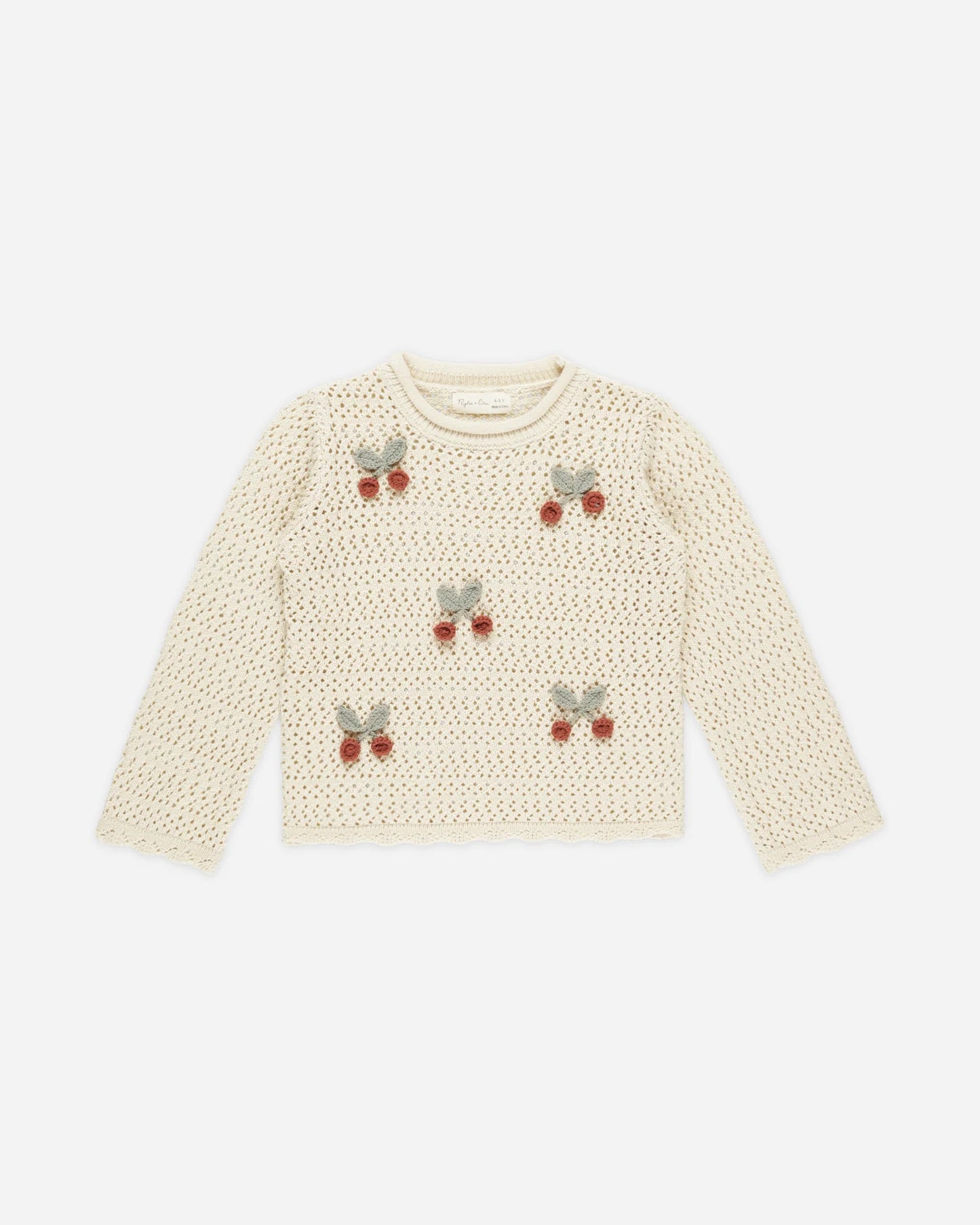 Crochet Knit Pullover