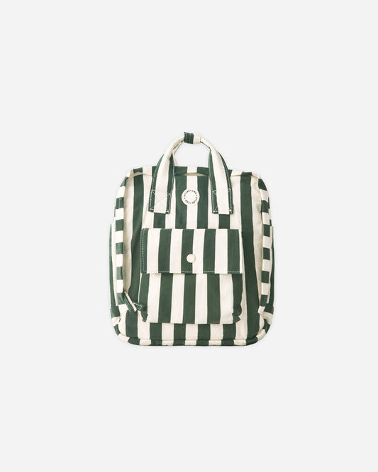Mini Backpack - Green Stripe