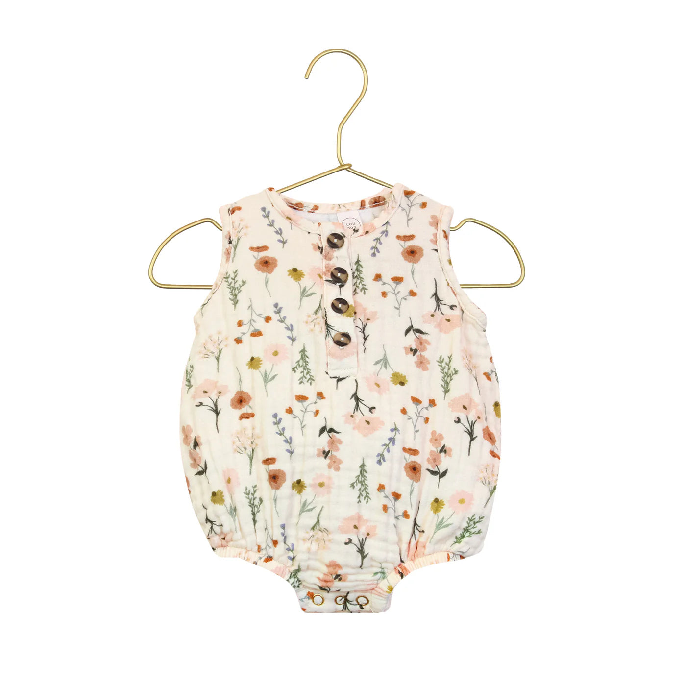 Cloud Muslin Bubble Romper