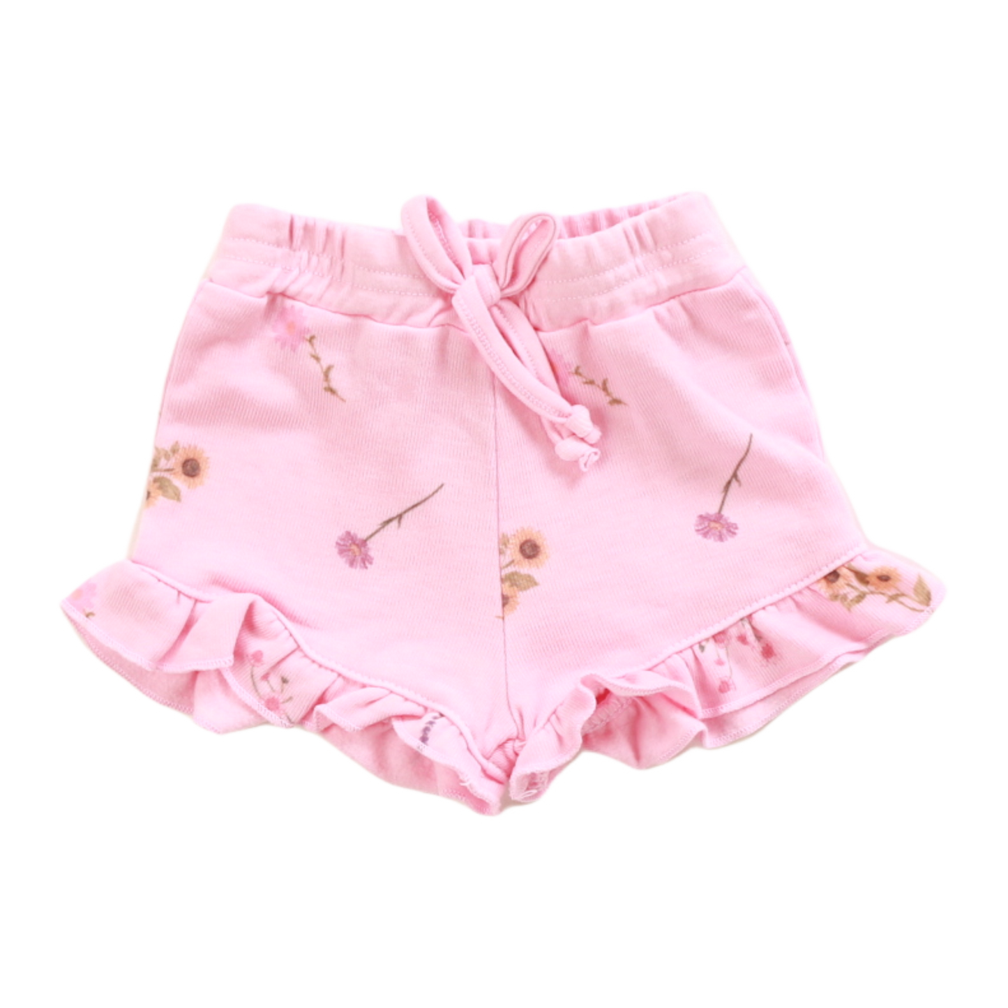 Short With Ruffle Wild Flower