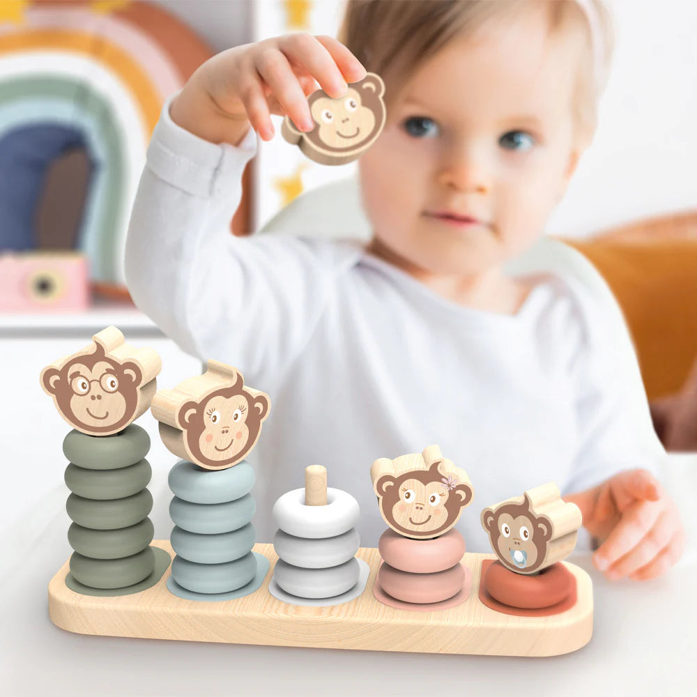Speedy Monkey - Monkey Family Stacker