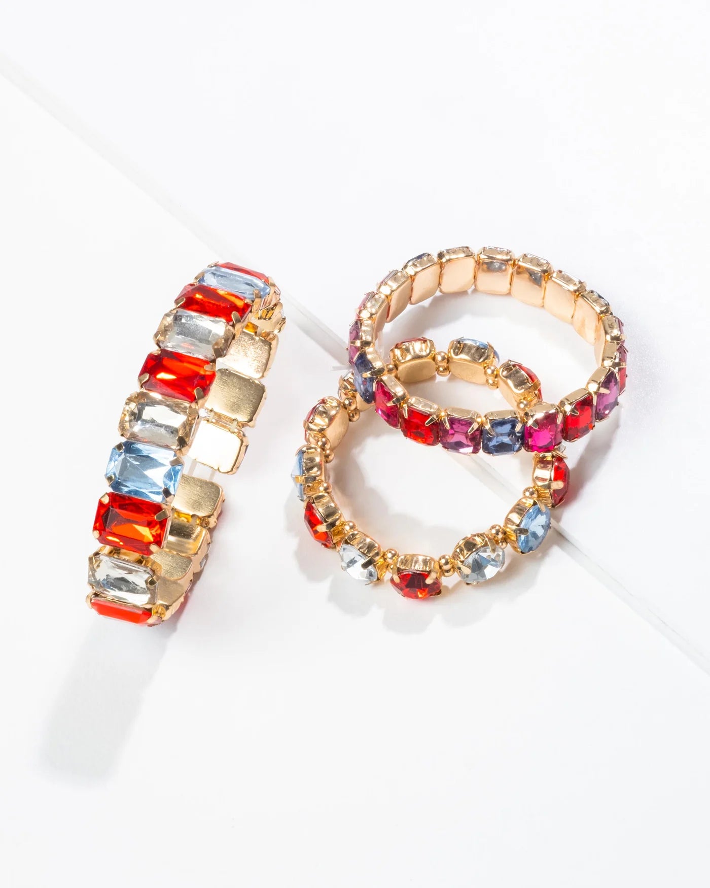 Happy Hour Bracelet Set - Multi
