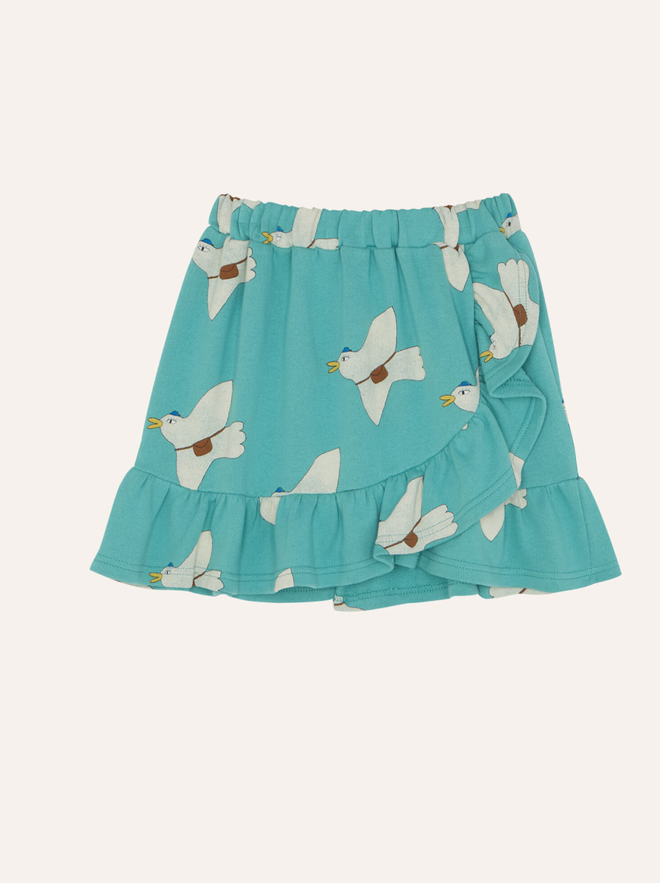 Pigeons Kids Skirt