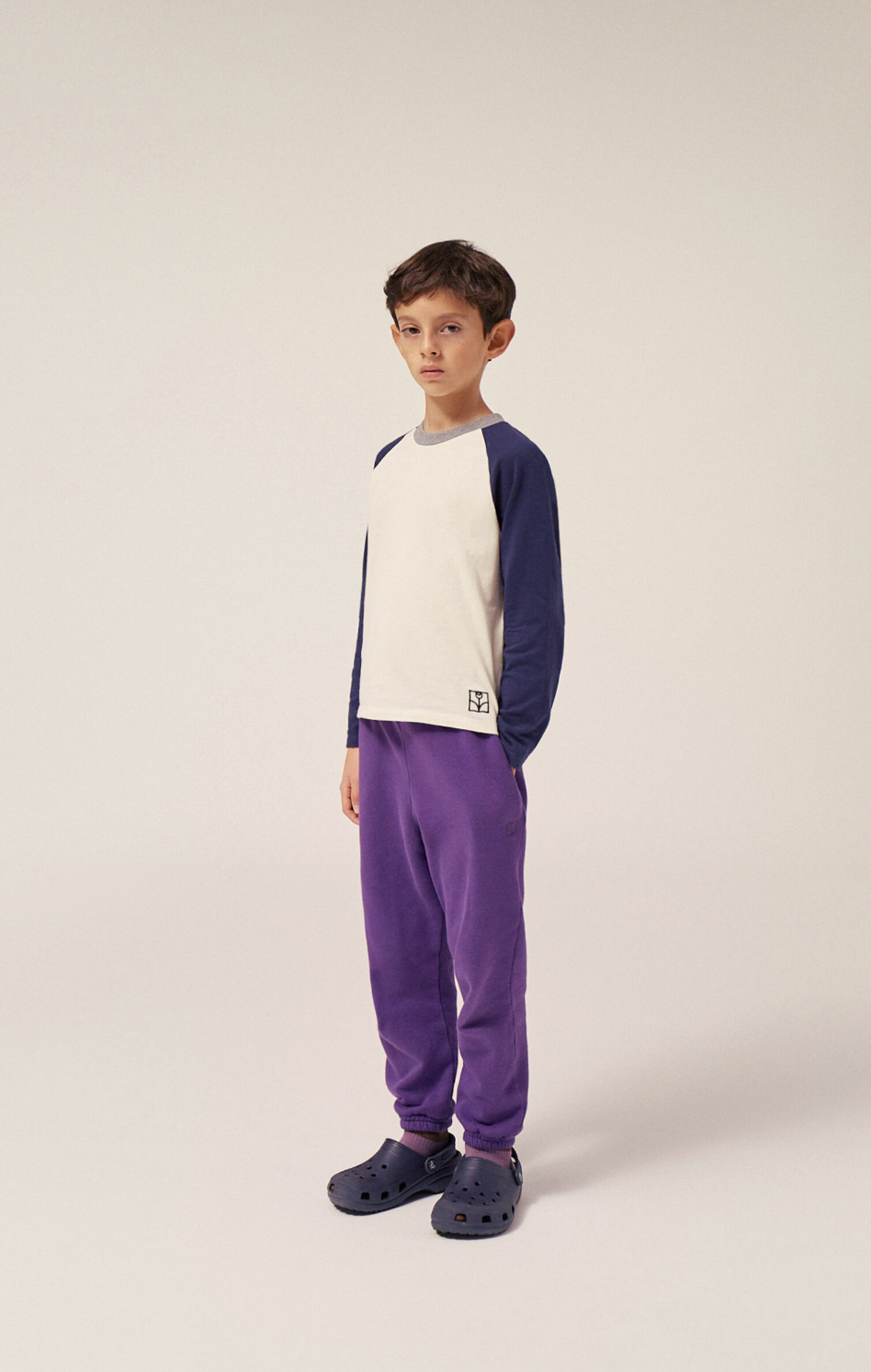 Blue Sleeves Kids T-Shirt