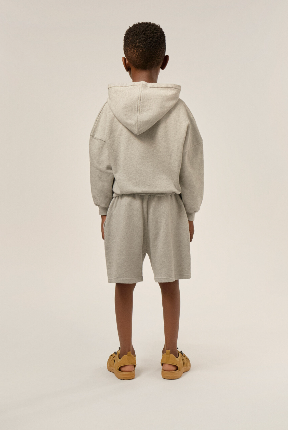 Grey Kids Shorts