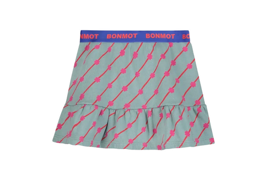 Mini Skirt Allover Flowers