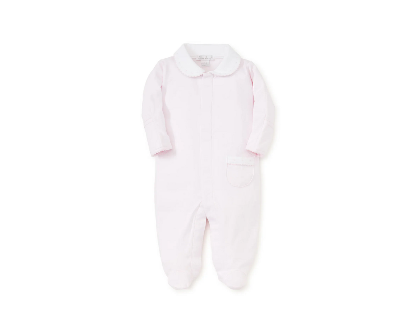 Kissy New Beginnings Footie With Collar