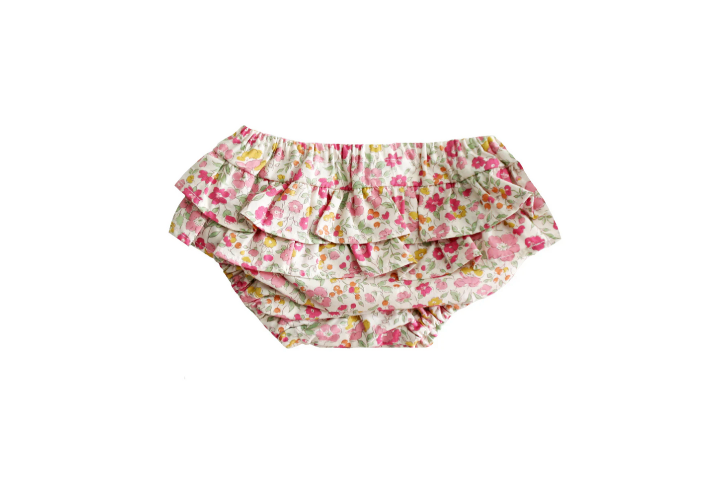 Ruffle Nappy Cover Rose Garden MEDIUM (12-18M)
