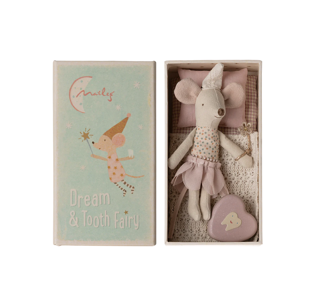 Tooth Fairy Mouse, Little Sister in Matchbox