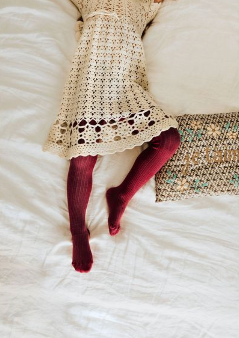 Louise - Ribbed Tights - 785 - 1Y