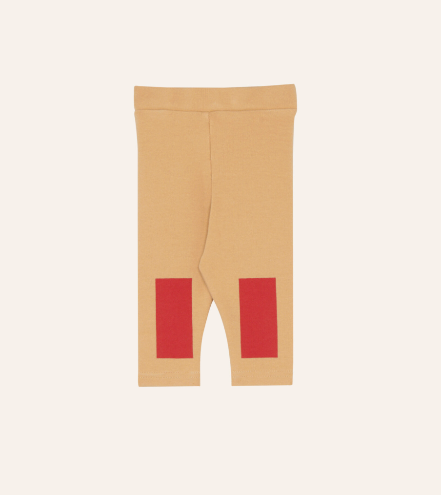 Yellow and Red Baby Leggings