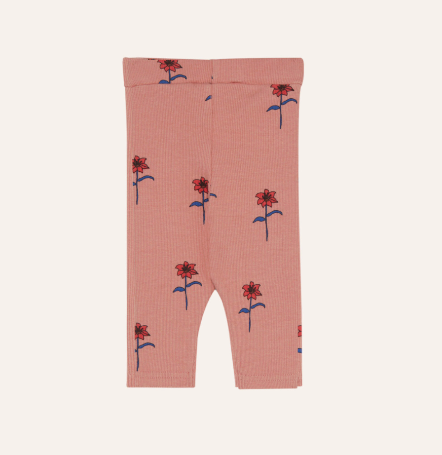 Flowers Pink Baby Leggings
