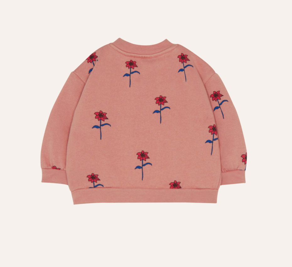 Flowers Pink Baby Sweatshirt