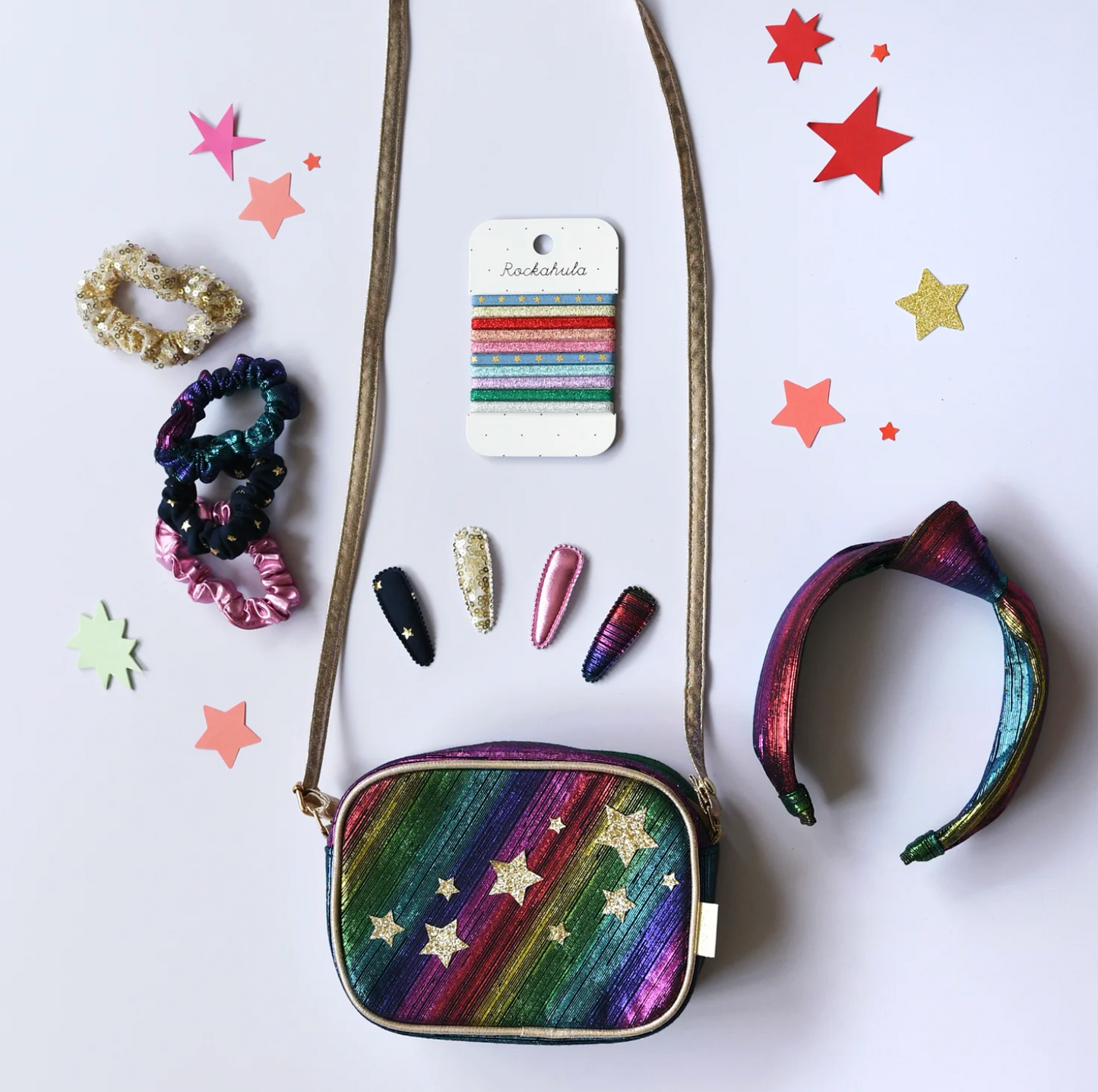 Disco Fever Scrunchie Set