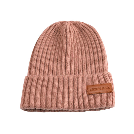 Knit Beanie Wide Rib