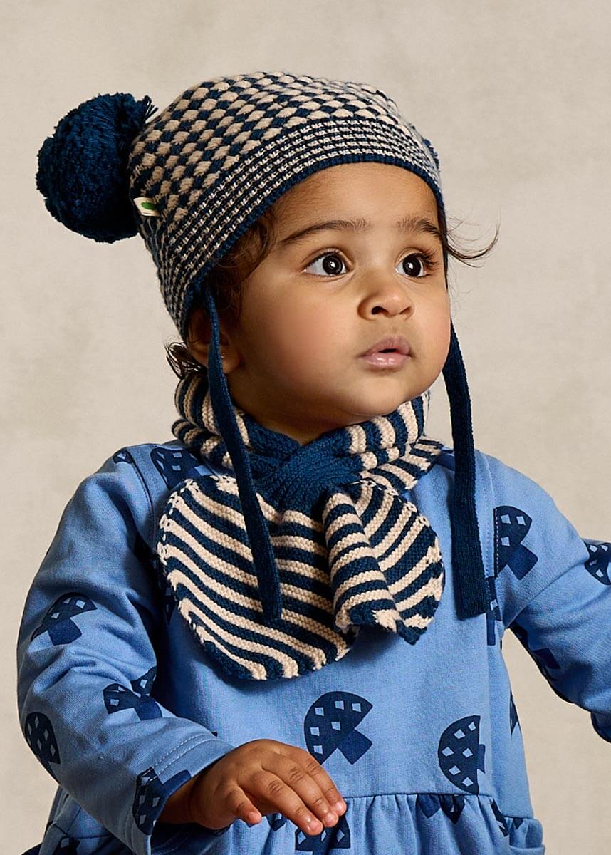 Hazel Chunky Checker Hat