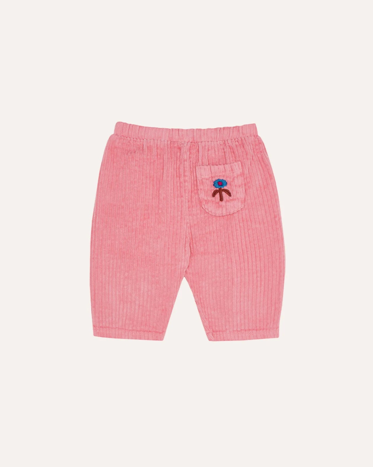 Pink Corduroy Baby Trousers