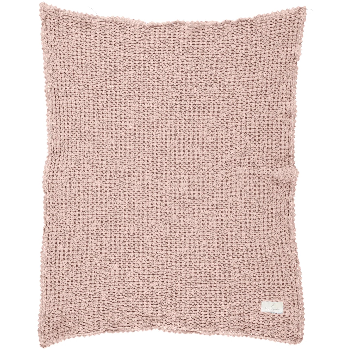 Waffle Blanket - Dusty Rose Waffle - Baby Size