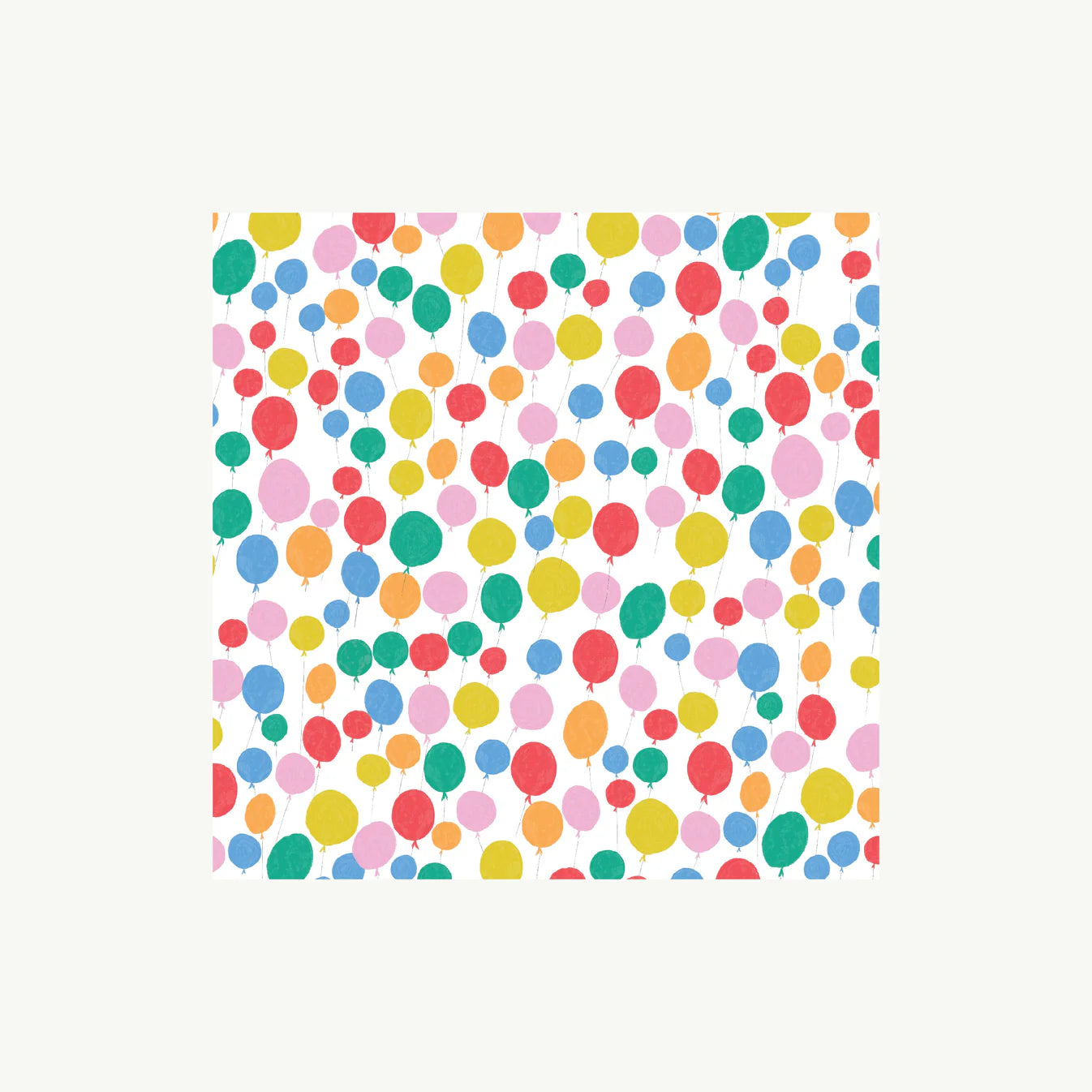 Balloons - Roll of 3 Sheets