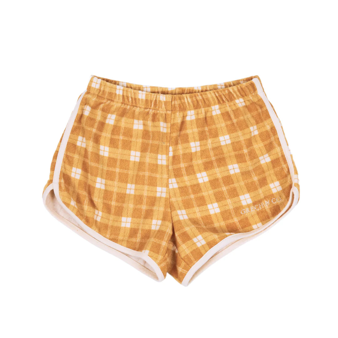 Organic Cotton Terry Retro Shorts
