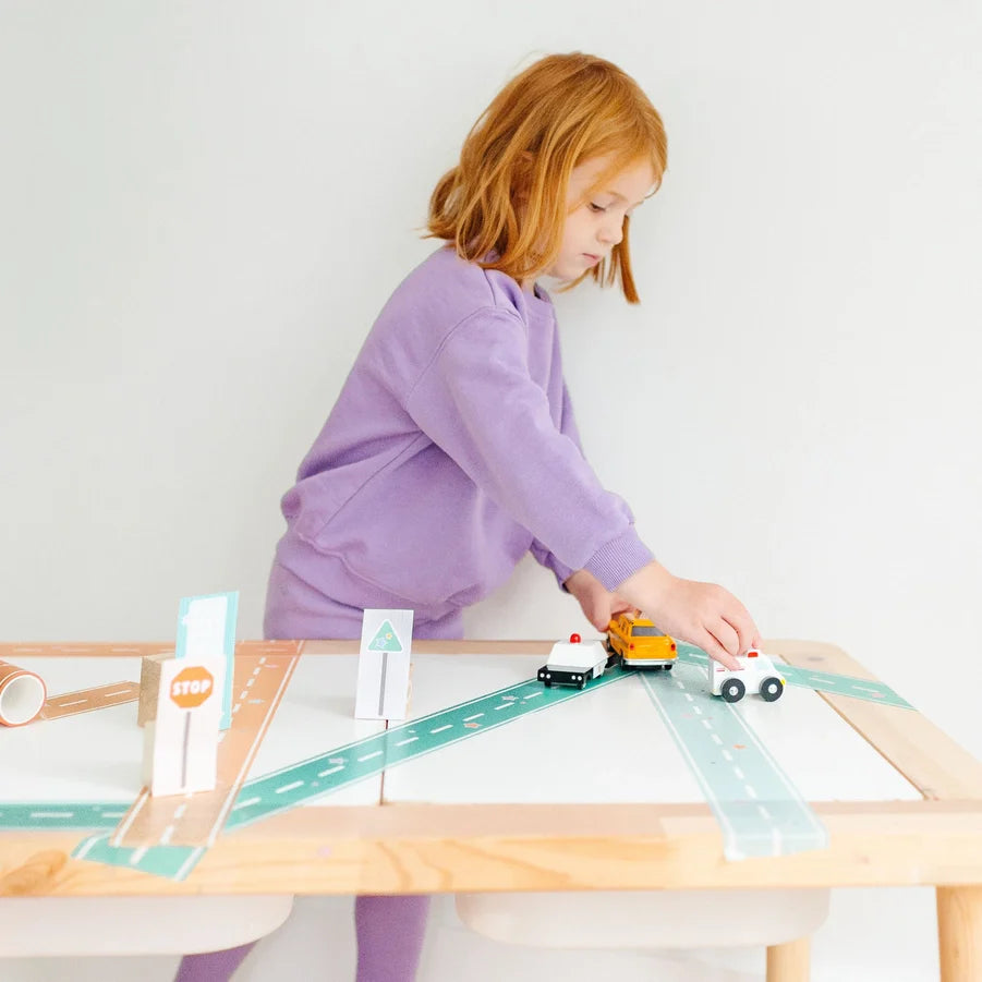 Colorful Play Road Tape 4P Set