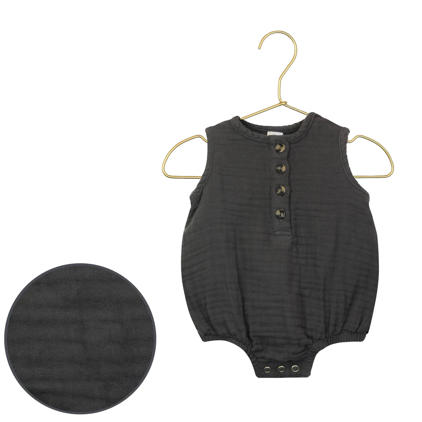 Cloud Muslin Bubble Romper