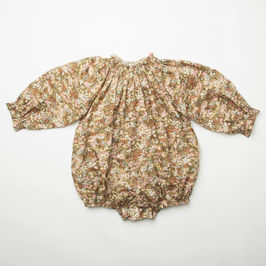 Nellie Quats-MMI Romper-Feather Meadow Liberty-12/18M