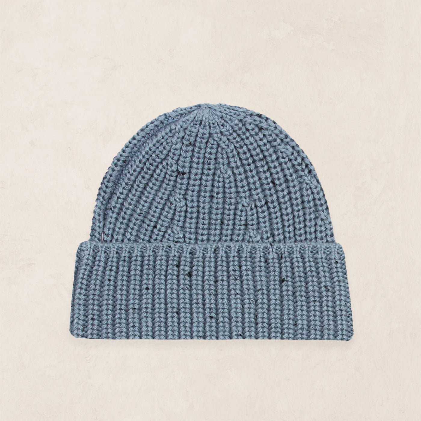 Knit Beanie - Cadet Speckle - 0-3M