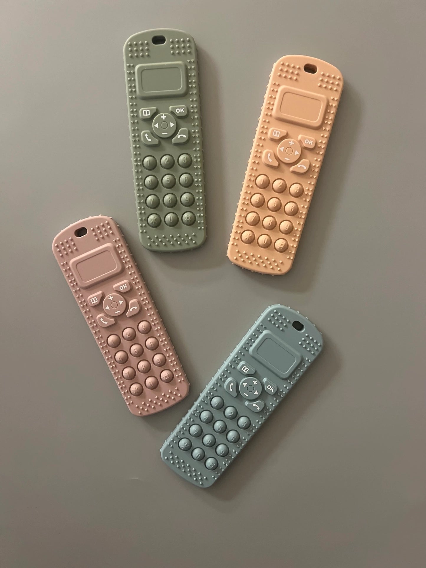 Telephone Teether - Seafoam
