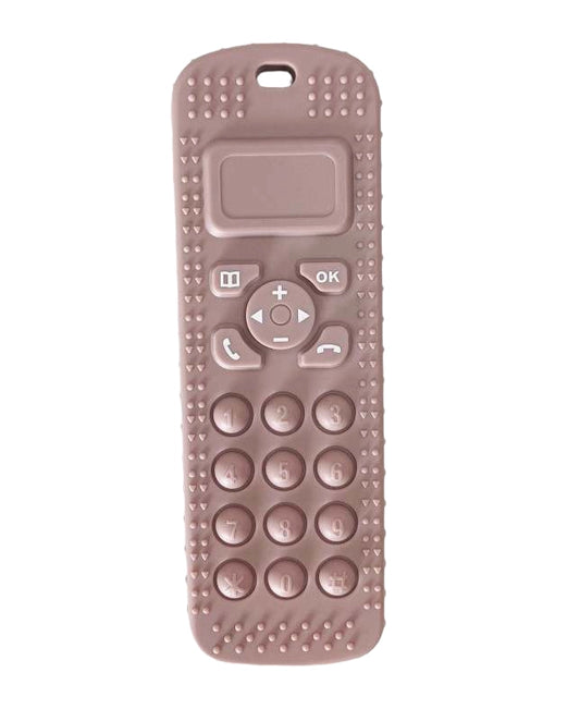 Telephone Teether - Mauve