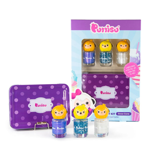 3-Color Nail Art Kit - Snow Cone