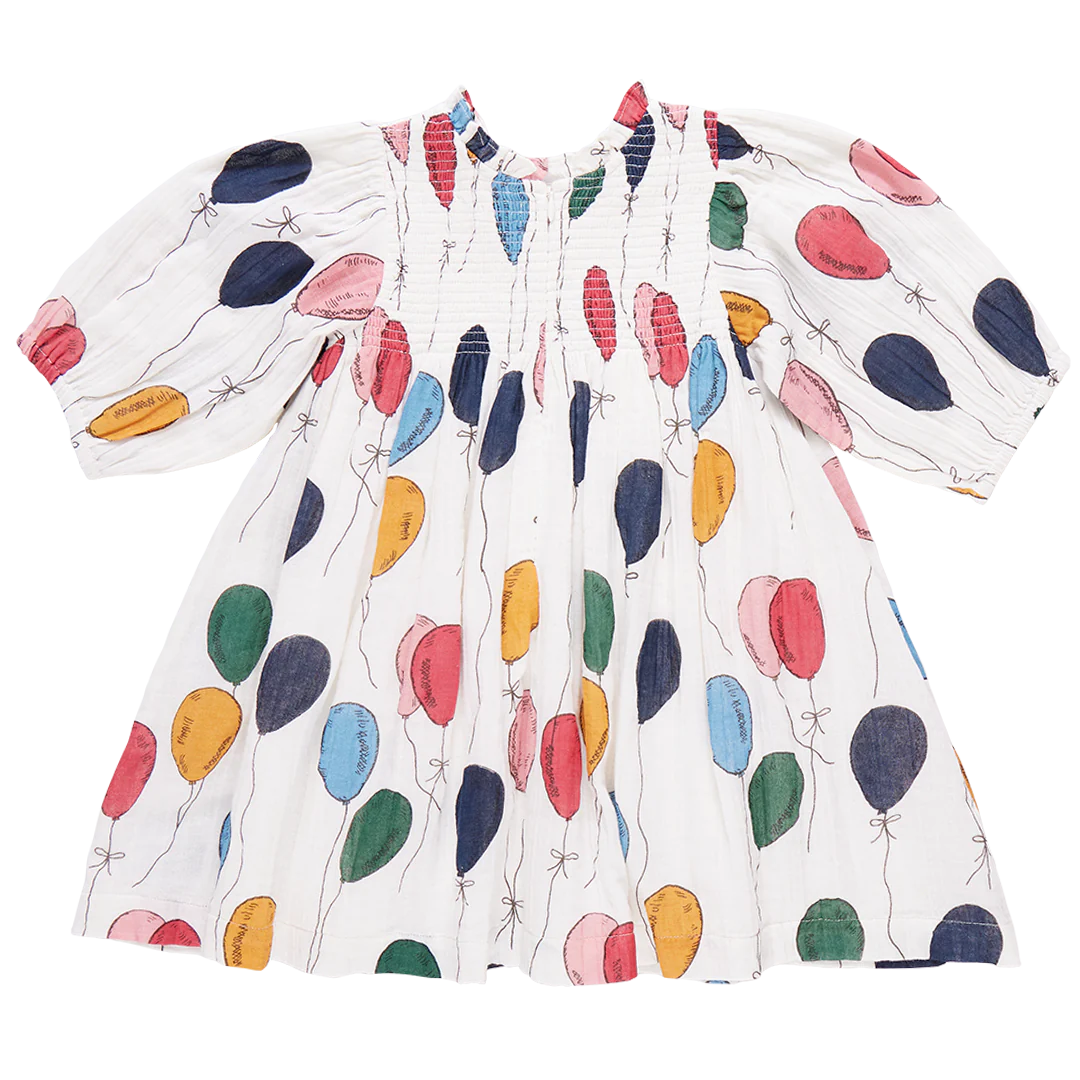 Girls Stevie Puff Sleeve Dress