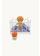 Gommu Pocket Vichy Crib Blue