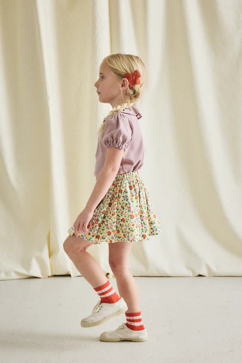 Baby Puff Bow Set - Gamberetto
