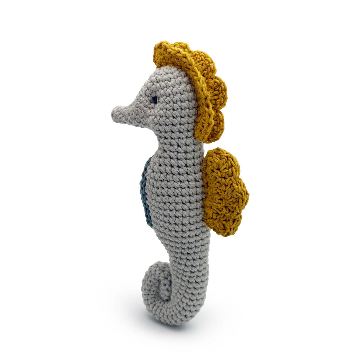 Blue Seahorse Rattle