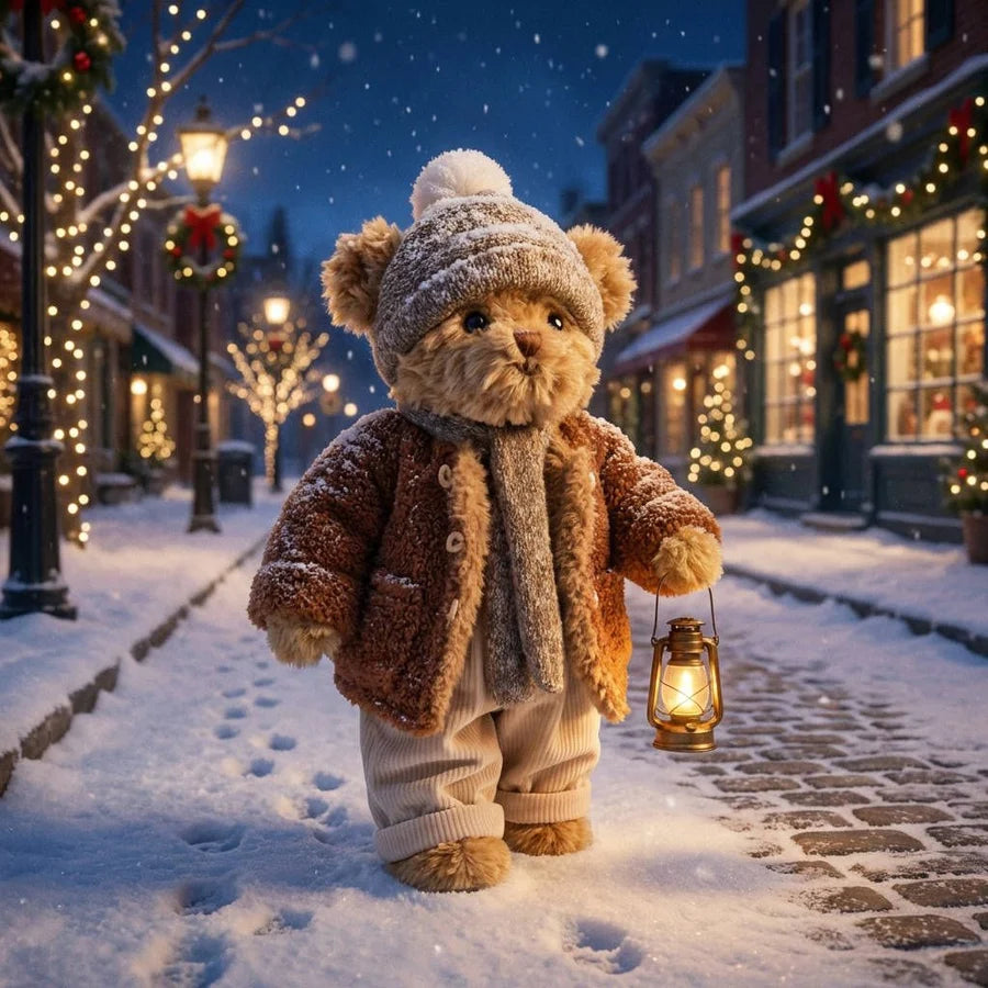 Leo Bear With Scarf