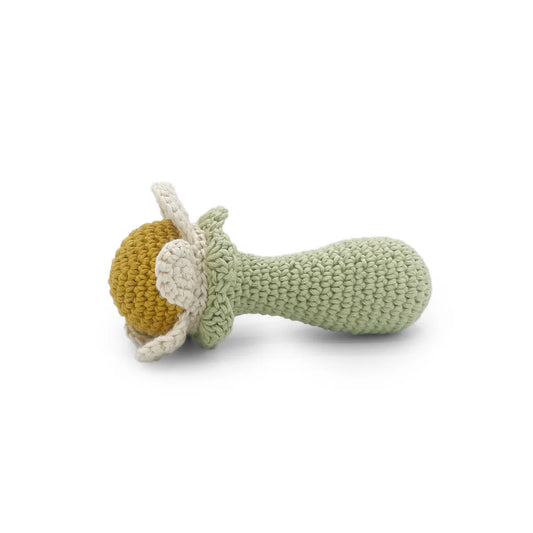 Flower Rattle With Handle