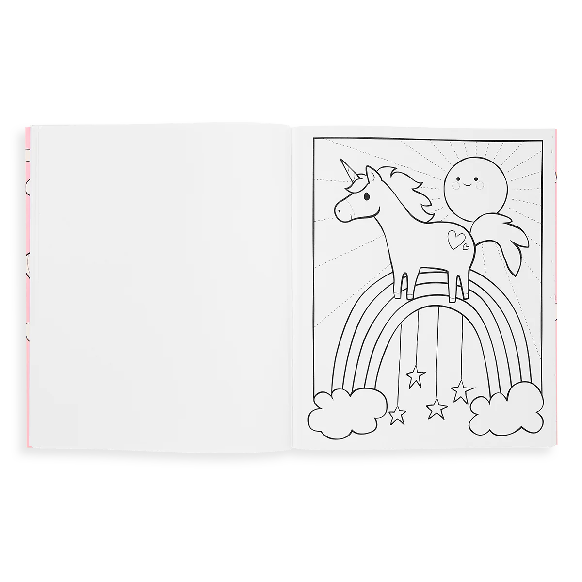 Color-in' Book: Enchanting Unicorns