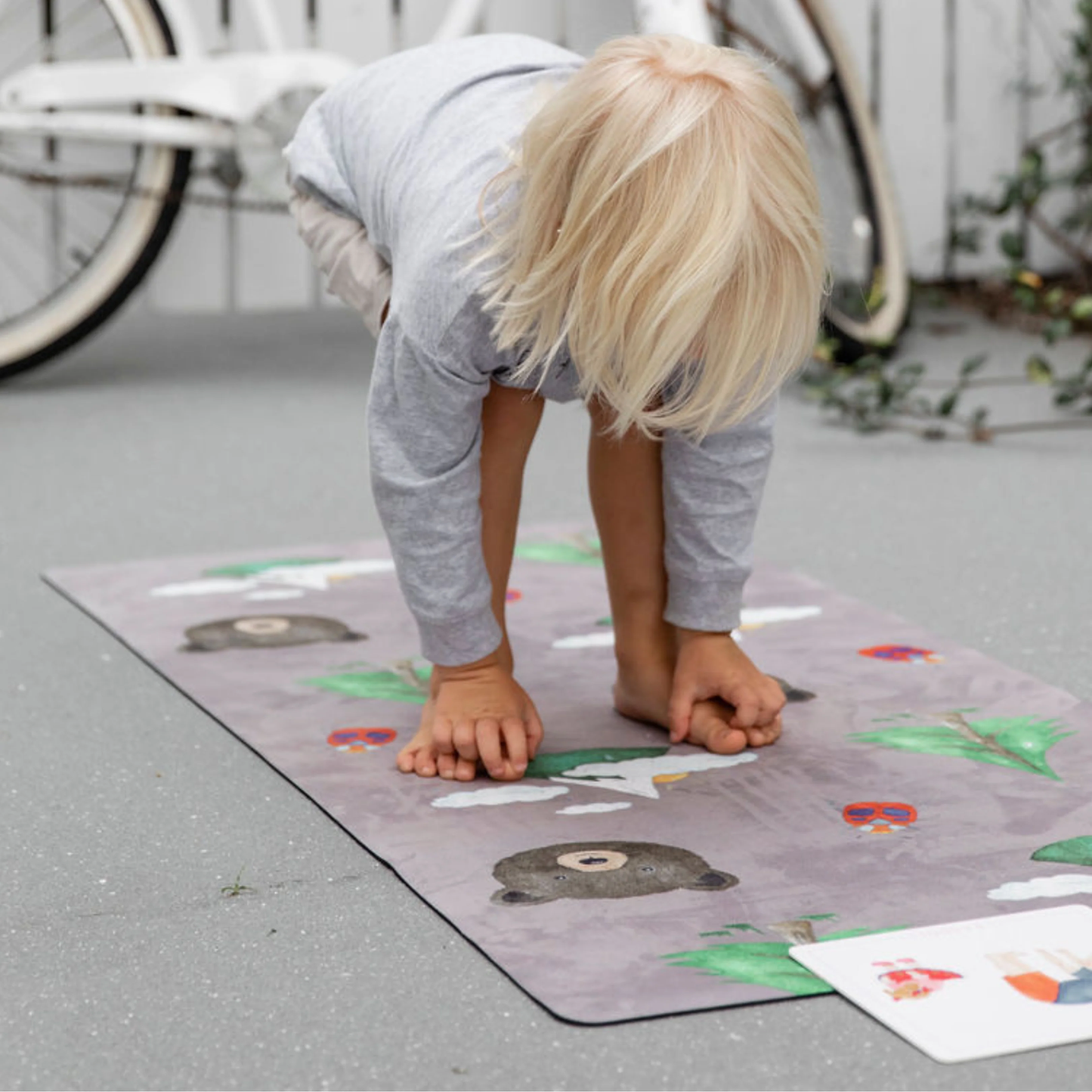 Nature Print Kids Yoga Mat