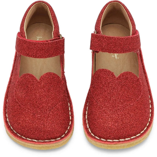 Glitter Shoe - Red Red 6.5