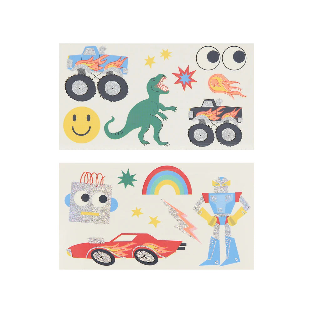 Toy Box Icons Tattoos