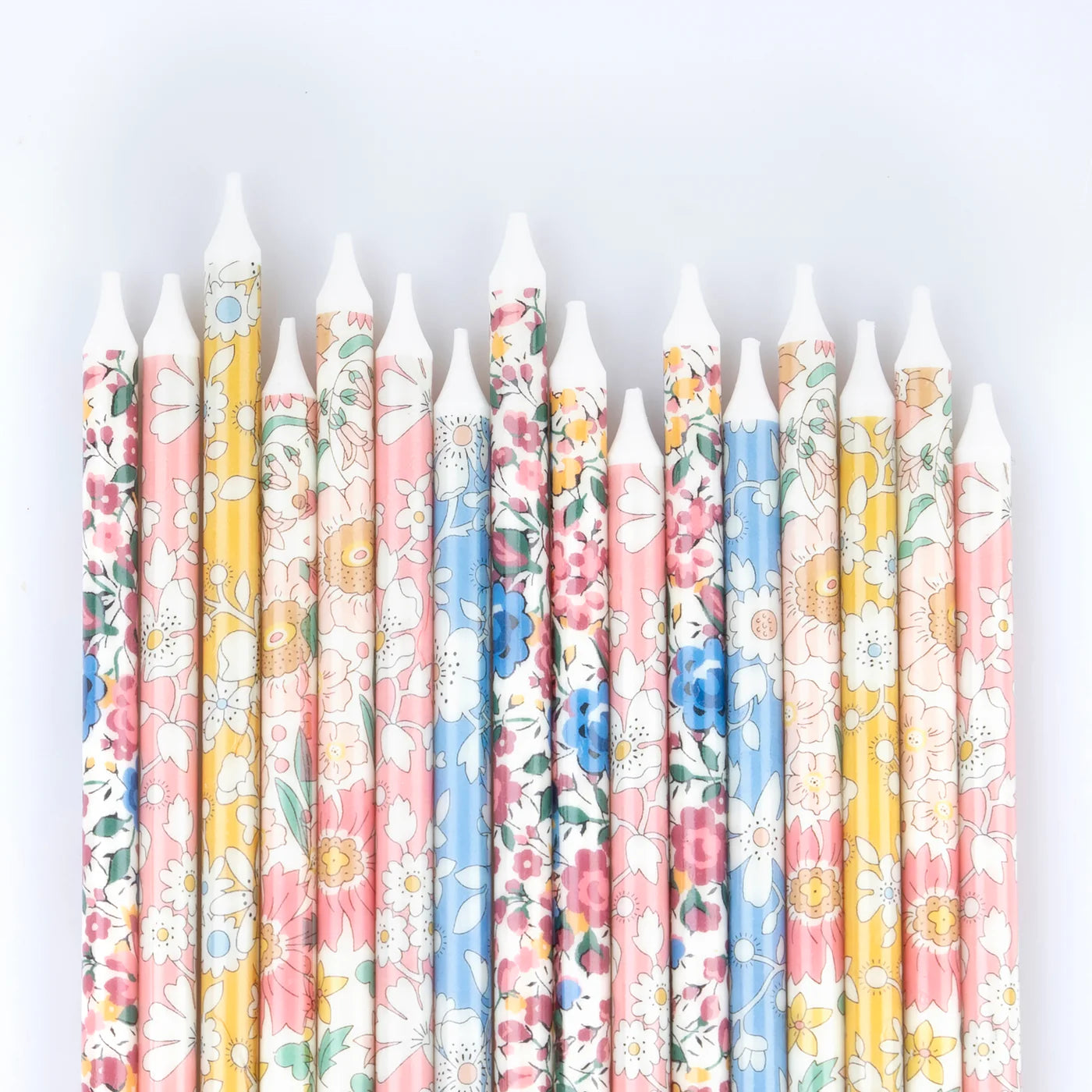 Meri Meri x Liberty Mixed Print Party Candles - 16