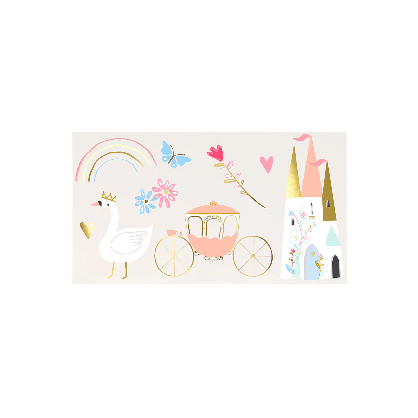 Princess Large Temporary Tattoos