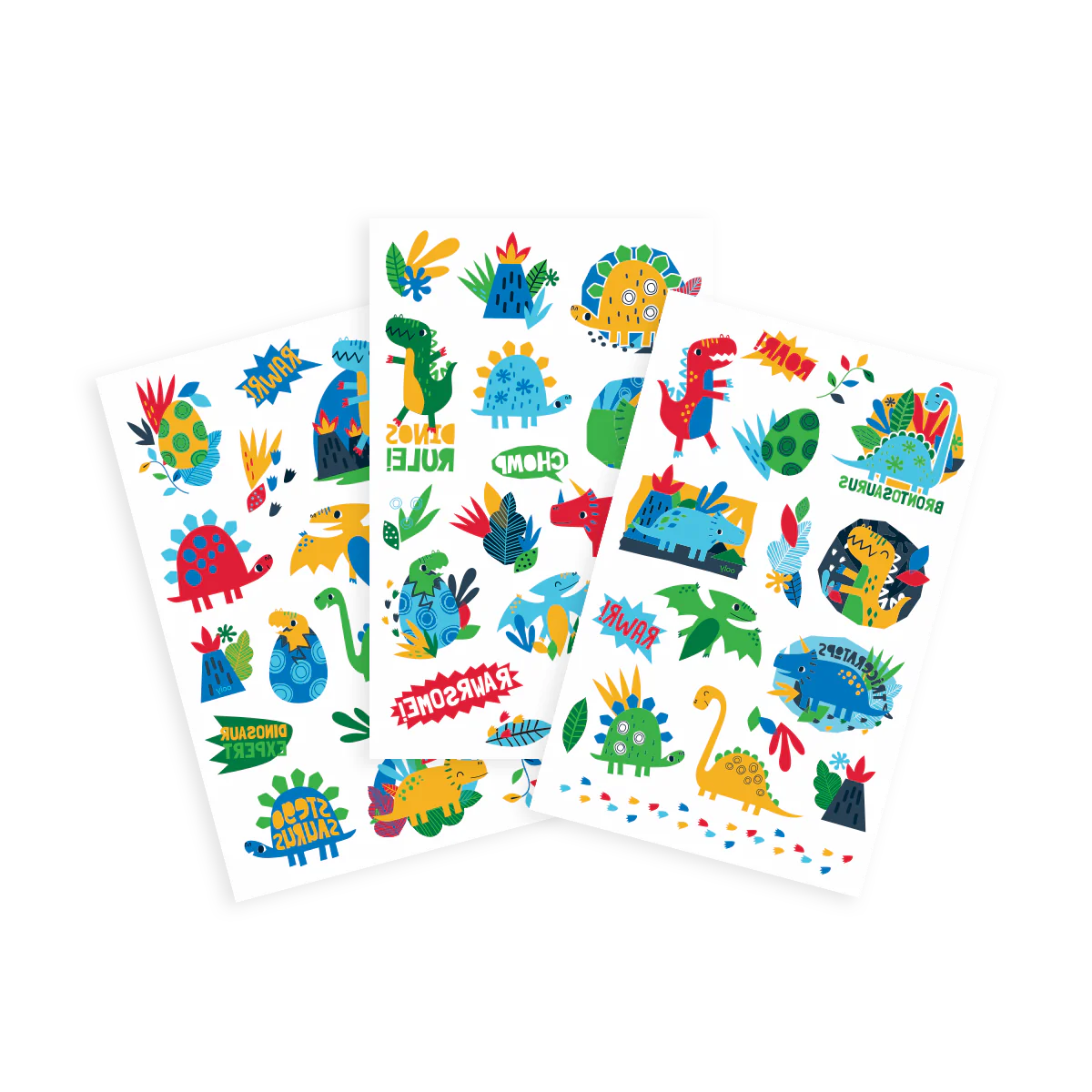 Tattoo Palooza: Dino Days Temporary Tattoos