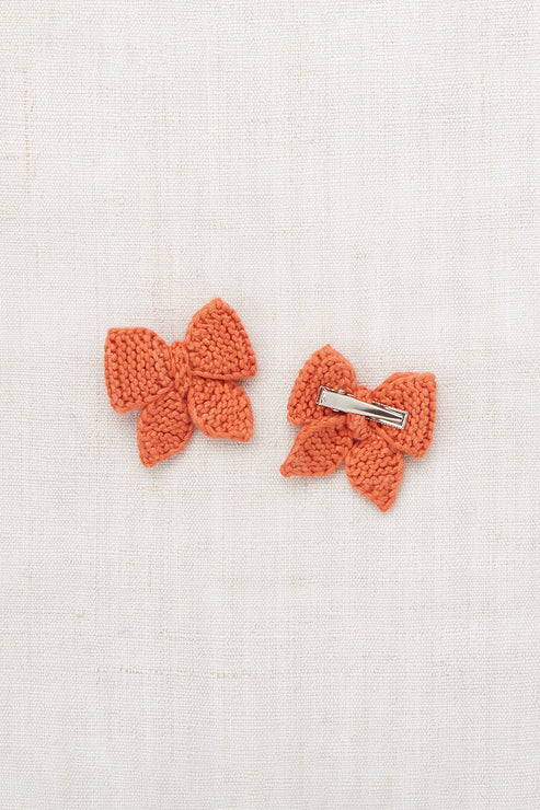Baby Puff Bow Set - Gamberetto