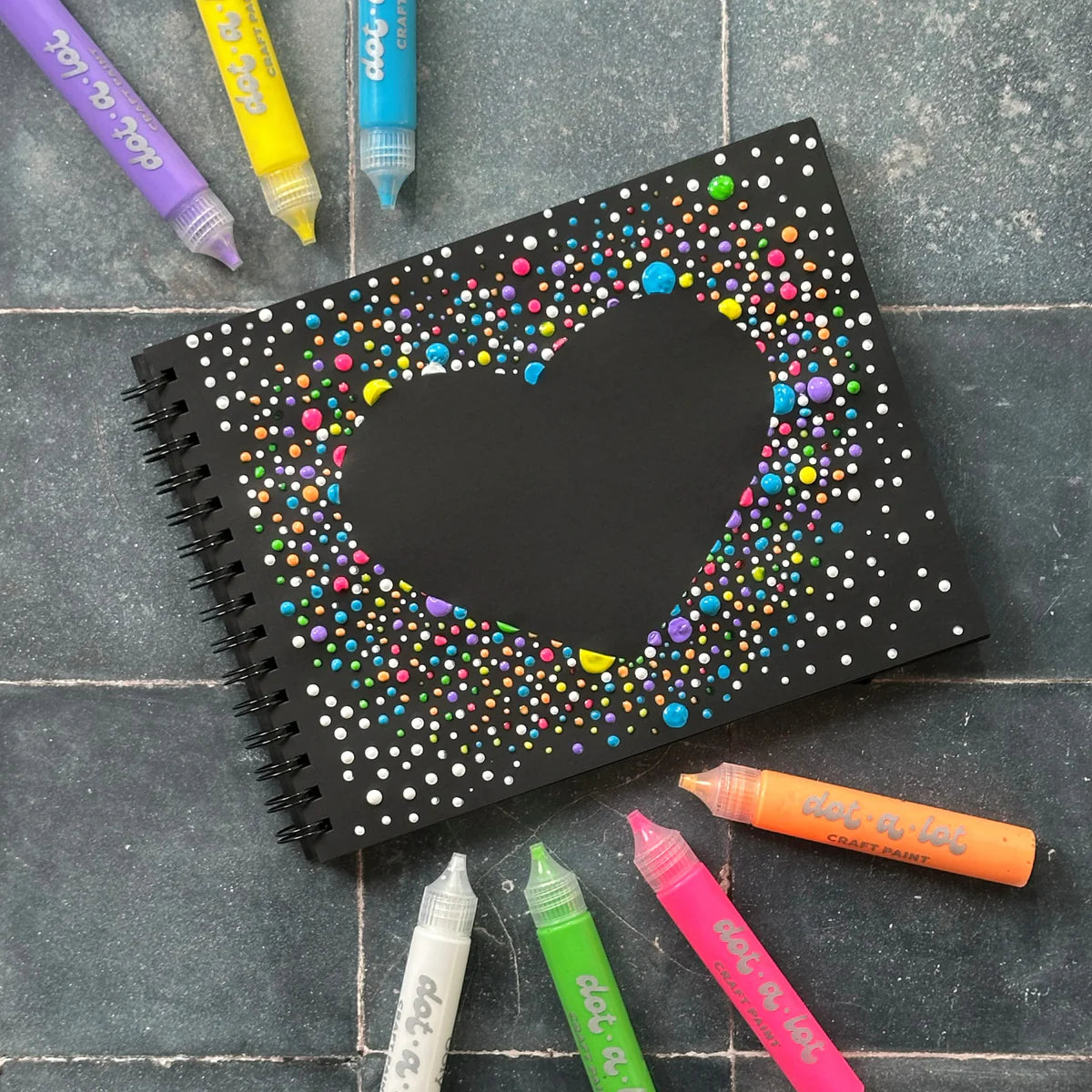 Dot-A-Lot: Dimensional Craft Paint - Bright (Set of 8)