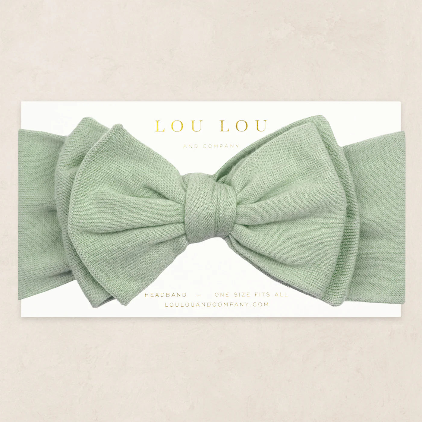 Knit Headband - Sage