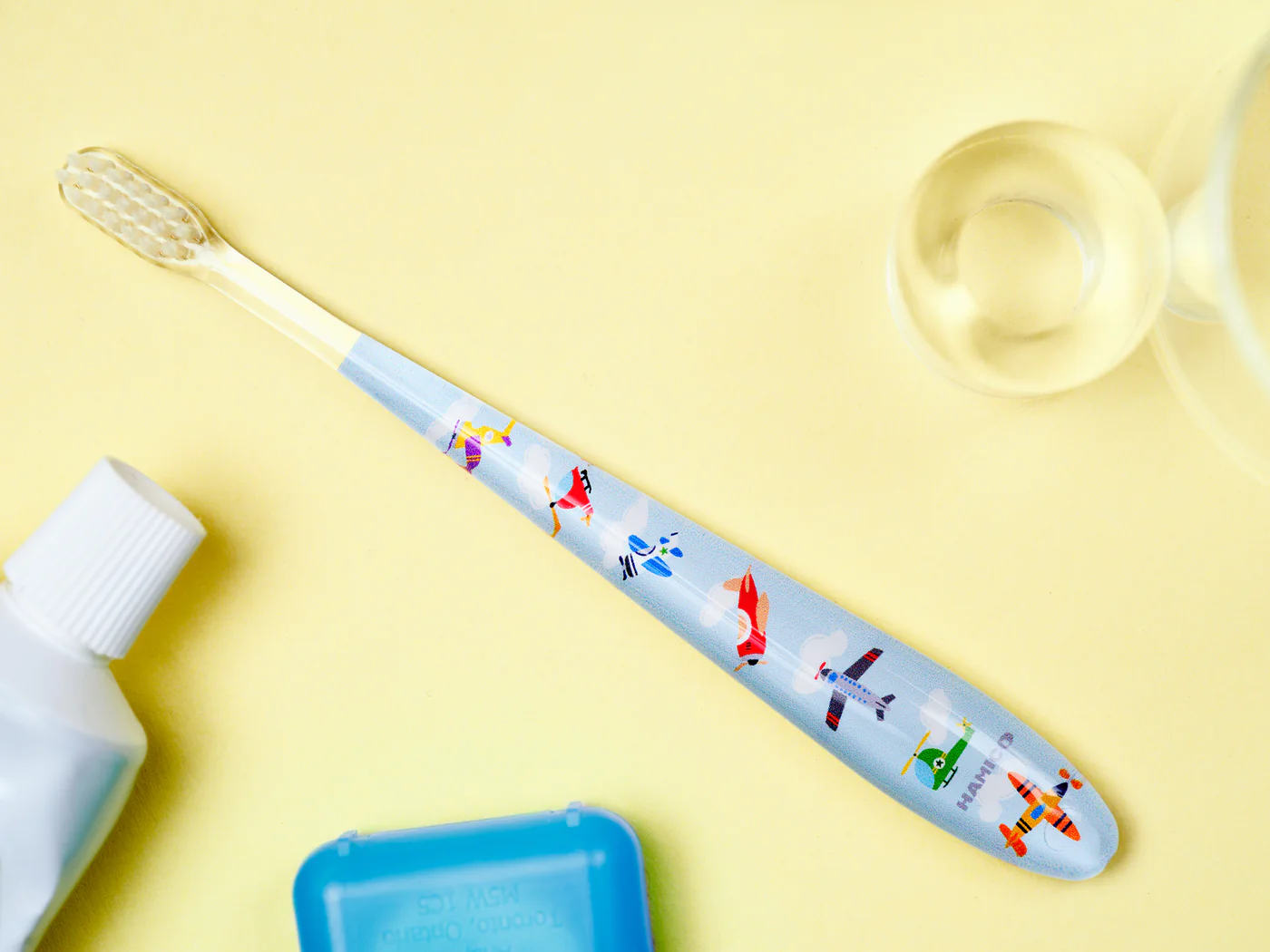 Kids Toothbrush Airplanes