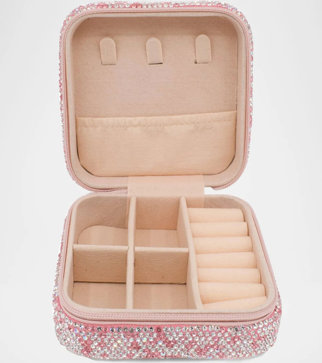 Fully Crystalized Small Jewelry Box